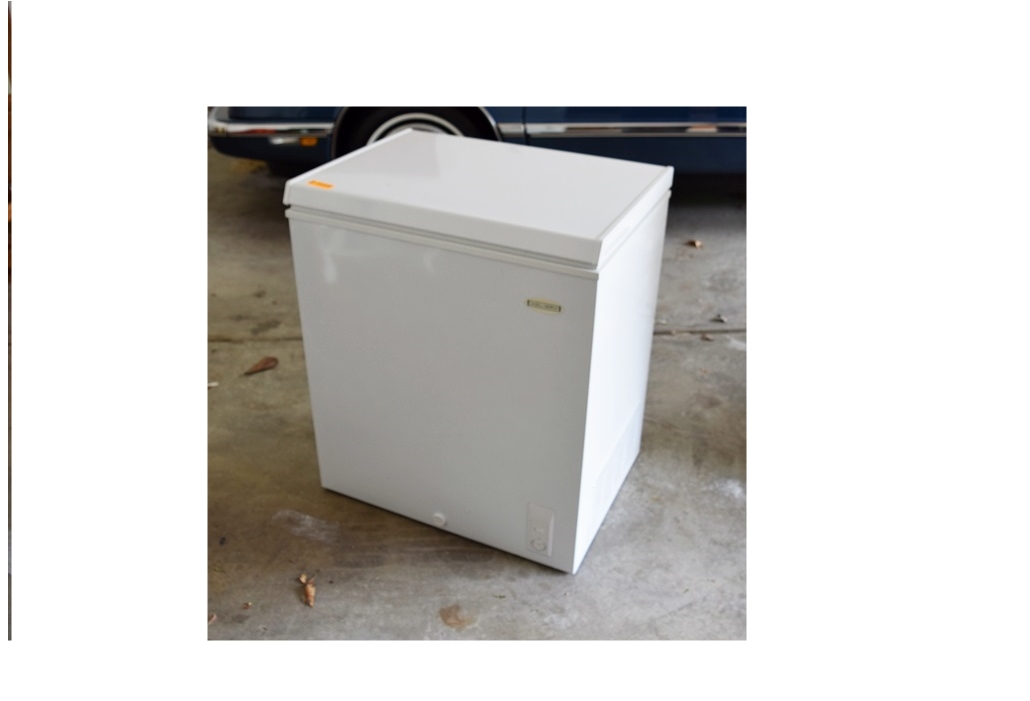Free Standing 5.9 Cubic Feet Chest Freezer by Holiday EBTH